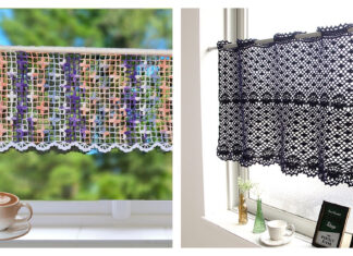 Window Curtains Free Crochet Patterns