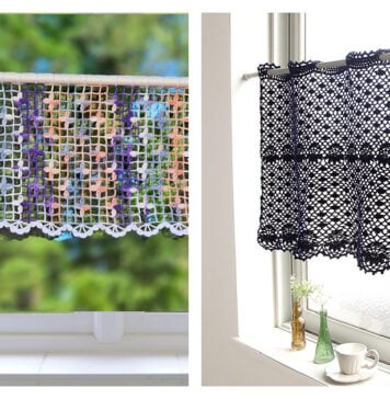 Window Curtains Free Crochet Patterns
