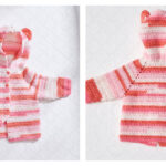 Baby Bear Hoodie Sweater Free Crochet Pattern