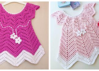 Baby Blossom Summer Dress FREE Crochet Pattern