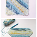 C2C Moss Stitch Free Crochet Pattern