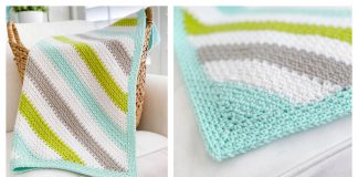 C2C Moss Stitch Free Crochet Pattern