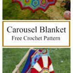 Carousel Blanket Free Crochet Pattern
