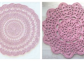 Chunky Monkey Rug Free Crochet Pattern