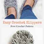 Easy Crochet Slippers Free Crochet Pattern