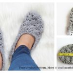 Easy Crochet Slippers Free Crochet Pattern