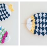 Fish Scrubbie Washcloths Free Crochet Pattern
