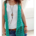 Lace Summer Vest Free Crochet Pattern