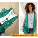 Lace Summer Vest Free Crochet Pattern