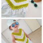 Little Girl Summer Top Free Crochet Pattern and Video Tutorial