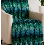 Mock Cable Blanket Free Crochet Pattern