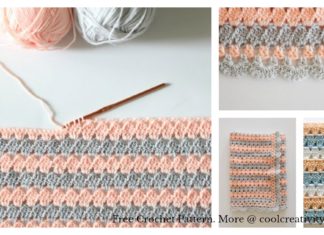 Modern Granny Blanket Free Crochet Pattern