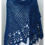Pineapple Stitch All Shawl Free Crochet Pattern