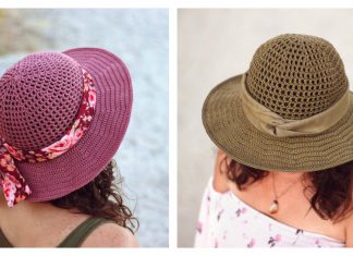 Summer Sun Hat Free Crochet Pattern