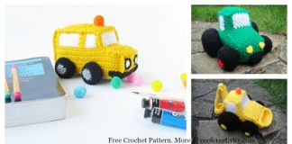 Vehicle Amigurumi Soft Toy Free Crochet Pattern