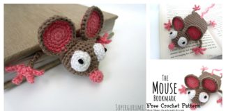 Amigurumi Mouse Bookmark Free Crochet Pattern