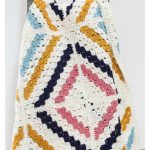 C2C Cedar River Blanket Free Crochet Pattern