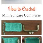 How to Crochet Mini Suitcase Coin Purse