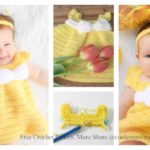 Simply Spring Baby Dress Free Crochet Pattern