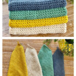 Tunisian Dishcloth Free Crochet Pattern