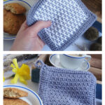 Tunisian Tresca Potholder Free Crochet Pattern