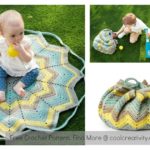 Convertible Blanket Tote Bag Free Crochet Pattern and Video Tutorial