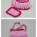 Doll Cradle Purse Free Crochet Pattern and Video Tutorial