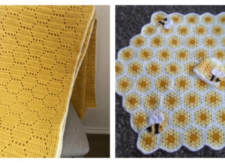 Honeycomb Baby Blanket Crochet Patterns