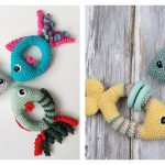 Soft Fish Rattle Toy Free Crochet Pattern