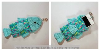 Summertime Fishy Phone Case Free Crochet Pattern