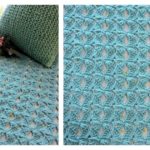 Magical Butterfly Throw Free Crochet Pattern f