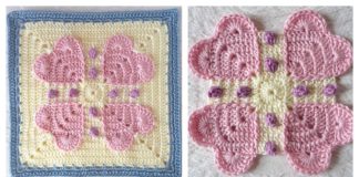 Never Ending Love Square Free Crochet Pattern
