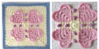 Never Ending Love Square Free Crochet Pattern