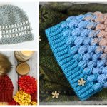 Baby Puff Stitch Hat Free Crochet Pattern
