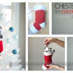 Chester the Christmas Cat Free Crochet Pattern