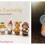 Christmas LED Tea Light Holder Crochet Pattern