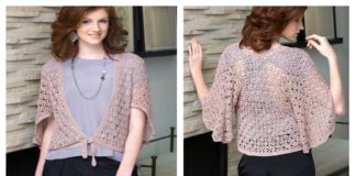 Flutter Cardigan Free Crochet Pattern