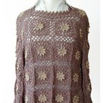 Granny Square Top Free Crochet Pattern