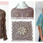 Granny Square Top Free Crochet Pattern