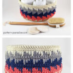 Himalayan Spikes Basket Free Crochet Pattern