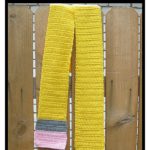 Pencil Scarf Free Crochet Pattern