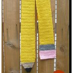 Pencil Scarf Free Crochet Pattern
