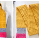 Pencil Scarf Free Crochet Pattern