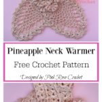 Pineapple Neck Warmer Free Crochet Pattern
