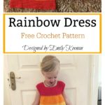Rainbow Dress Free Crochet Pattern