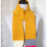 Skinny Pencil Scarf Free Crochet Pattern