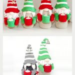 Tealight Holder Gnome Crochet Pattern