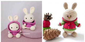 Amigurumi Bunny in Hoodie Free Crochet Pattern