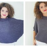 Batwing Sweater Free Crochet Pattern and Video Tutorial
