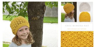 Chic Mimosa Hat Free Crochet Pattern